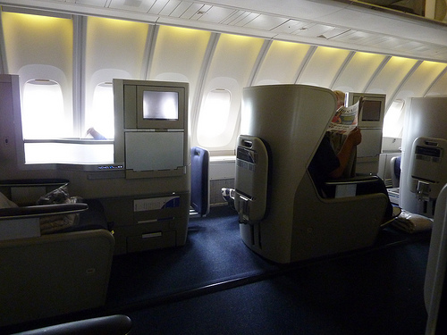 BA British Airways Club World Business Class Seat Review
